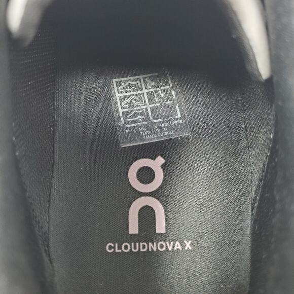 On Cloudnova X Training Athletic Shoes Frost Orange White Sneakers Size US 10 - Picture 9 of 9